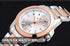 Luxury Gold Rose Women Watches Elegant Modern Waterproof Analog Wristwatch Stylish Design For Womens