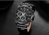 Men's Elegant Waterproof Watch With Fluorescent Hands And Numbers Luxury Unique Design Perfect Gift For Him