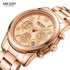 Top Luxury Quartz Women Watch Multifunctional Round Design Waterproof Stainless Business Wrist Watch