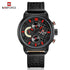 Luxury Men Sports Watches Waterproof Wristwatch Fluorescent Hands Unique Design Excellent Gift