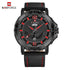 Men's Waterproof Watch With Anchor Detail and Fluorescent Hands Excellent Design Luxury Perfect Gift