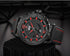 Men's Waterproof Watch With Anchor Detail and Fluorescent Hands Excellent Design Luxury Perfect Gift