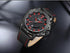 Men's Waterproof Watch With Anchor Detail and Fluorescent Hands Excellent Design Luxury Perfect Gift