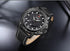 Men's Waterproof Watch With Anchor Detail and Fluorescent Hands Excellent Design Luxury Perfect Gift