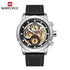 Sport  Watches For Men Waterproof Watch Analog Quartz Leather Band Wristwatch Unique Design Perfect Gift