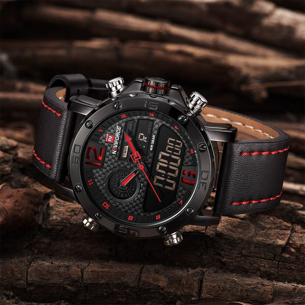 Men's Sports Waterproof Digital Analog Multifunction Watch  Excellent Design Perfect Gift