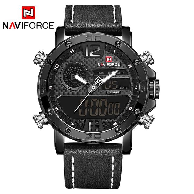 Men's Sports Waterproof Digital Analog Multifunction Watch  Excellent Design Perfect Gift