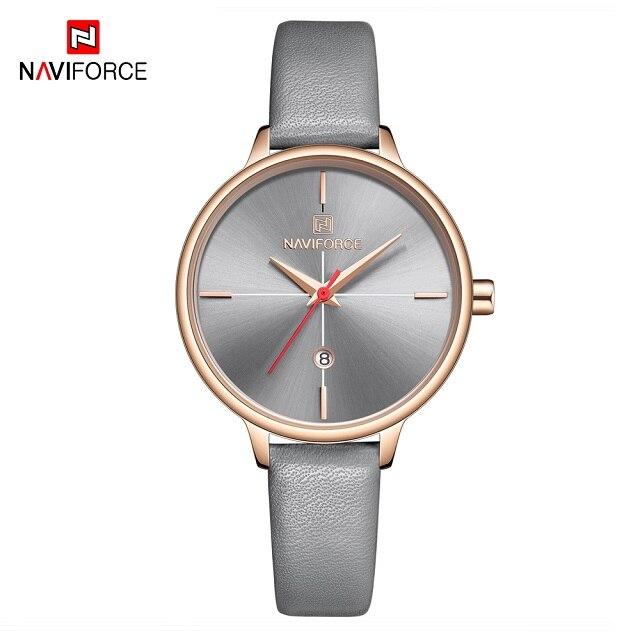 Women's Luxury Watch With  Leather Belts Shiny Steel Case  Scratch Resistant Glass Unique Design Perfect Gift