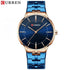 Men's  Waterproof Watch With Shining Bracelet In Five Modern Designs Perfect Gift For Your Loved One