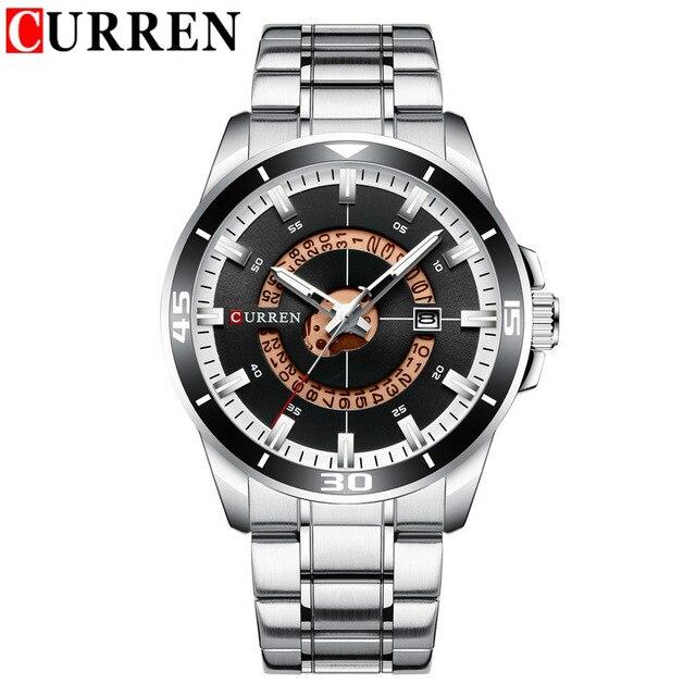 Men's  Modern Sports Waterproof Watch Luxury Unique Design  Fluorescent Hands Perfect Gift