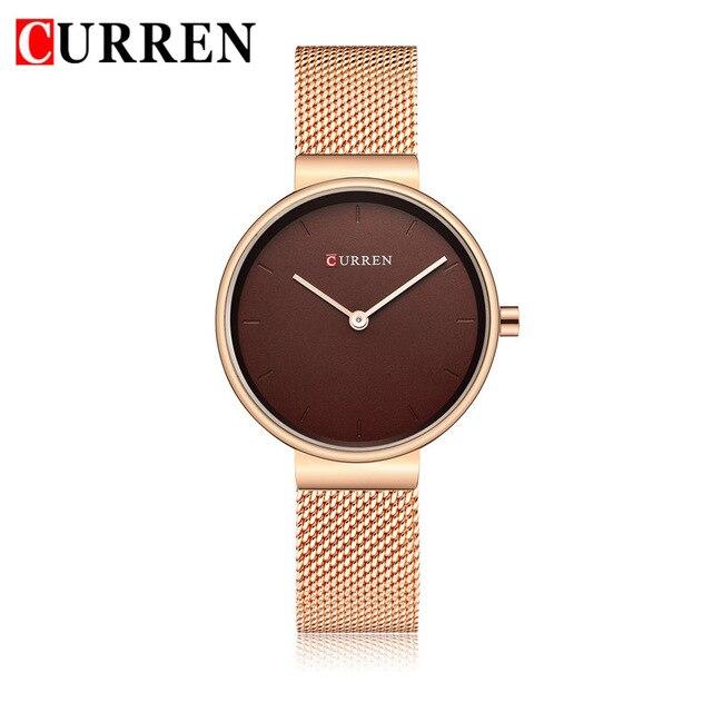 Women's Casual  Stainless Steel Watch With Knitted Bracelet Excellent Background Unique Design Perfect For Her