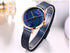 Ultra Thin Rose Gold Women Watches Fashion Analog Quartz Waterproof Wristwatches Elegant Round Design For Women