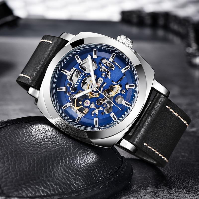 Luxury Men's Business Watches Automatic Mechanical Watch Sport Waterproof Modern Men Wrist Watches