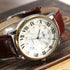 Modern Men Fashion Watch Sport Analog Military Leather Wristwatches Round Classic Design For Mens