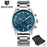 Sport Business Chronograph Steel Men Watches Top Luxury Quartz Male Analog Fashion Watchwrist