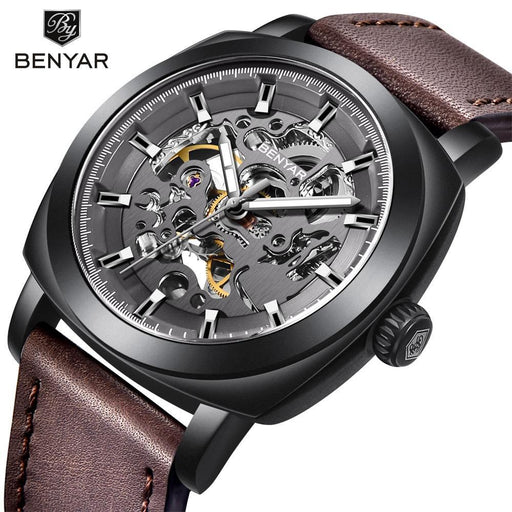 Mechanical Men's Business Watches Top Luxury Automatic Watch Men Waterproof Sport High Quality Simple Wrist Watches