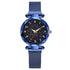 Luxury Simple Women Watches Quartz Magnetic Wristwatch Fashion Starry Sky Design Watch For Women