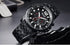 Luxury Men's Gold Business Watches Quartz Analogue Wristwatch Stainless Steel Waterproof Luminous Watch