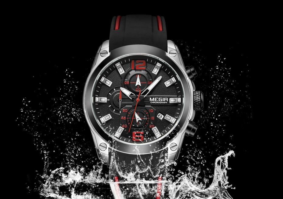 New Men's Modern Quartz Watches Analog Waterproof Fashion Luminous Wristswatch For Man