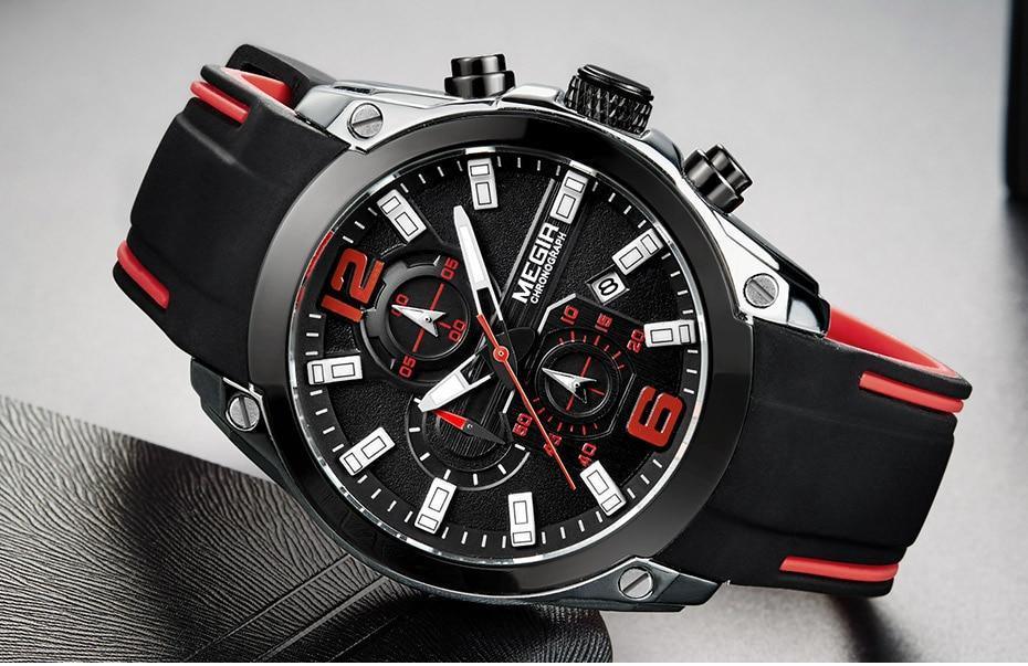 New Men's Modern Quartz Watches Analog Waterproof Fashion Luminous Wristswatch For Man