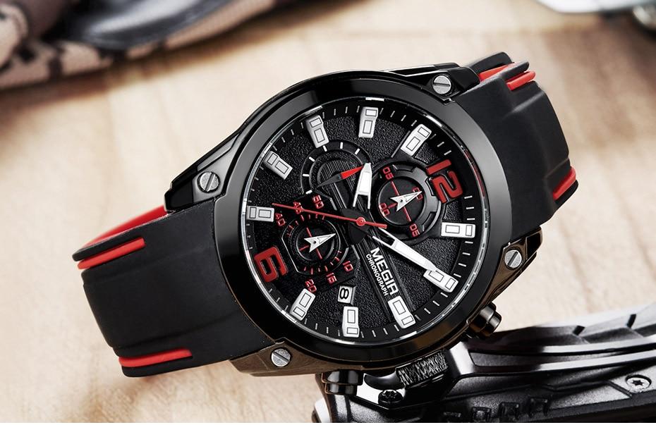 New Men's Modern Quartz Watches Analog Waterproof Fashion Luminous Wristswatch For Man