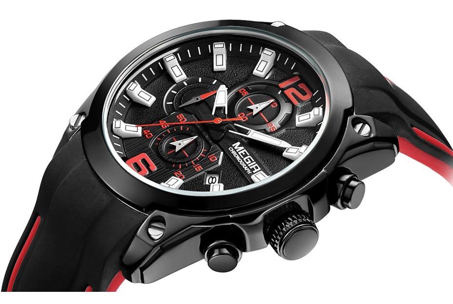 New Men's Modern Quartz Watches Analog Waterproof Fashion Luminous Wristswatch For Man