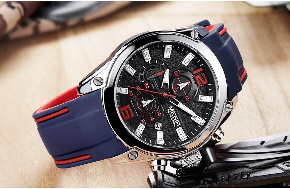 New Men's Modern Quartz Watches Analog Waterproof Fashion Luminous Wristswatch For Man