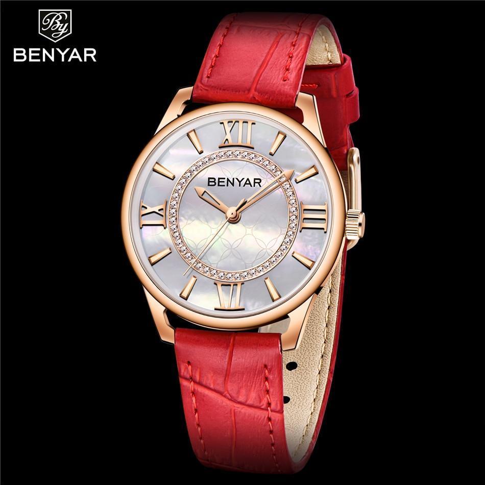 Top Fashion Luxury Women Watches Rhinestone Quartz Casual Watch Analog Waterproof Elegant Womens Watch