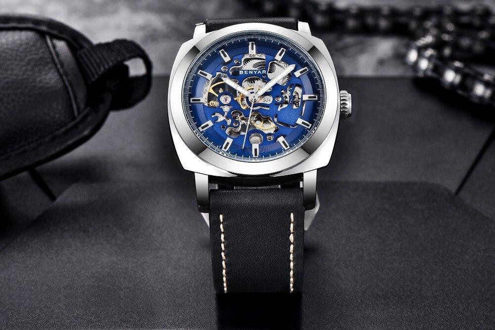 Luxury Men's Business Watches Automatic Mechanical Watch Sport Waterproof Modern Men Wrist Watches