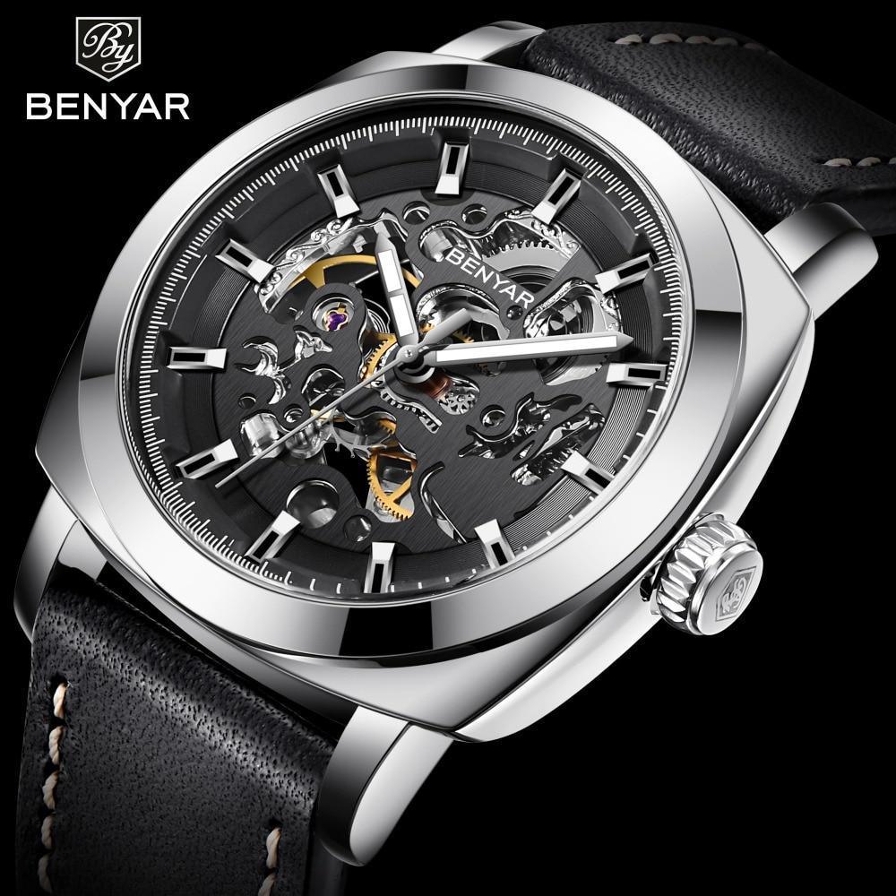 Luxury Men's Business Watches Automatic Mechanical Watch Sport Waterproof Modern Men Wrist Watches