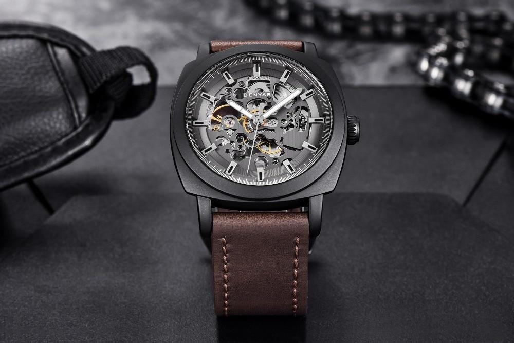 Luxury Men's Business Watches Automatic Mechanical Watch Sport Waterproof Modern Men Wrist Watches