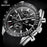 New 2021 Men Silver Blue Watch Business Analog Chronogragh Full Steel Luxury Casual Male Waterproof Sports Design Watches