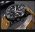 Mens Military Army Watches Analog Chronograph Watch Genuine Leather Strap Sports Casual Waterproof Male Quartz Wristwatch