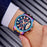 Sport Multifunctional Luxury Mens Watch Quartz Waterproof Colorful Analog Wristwatch Elegant Stainless Steel Design