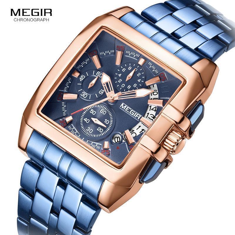 New Business Men's Watches Analog Waterproof Luminous Quartz Men Stylish Wrist Watch