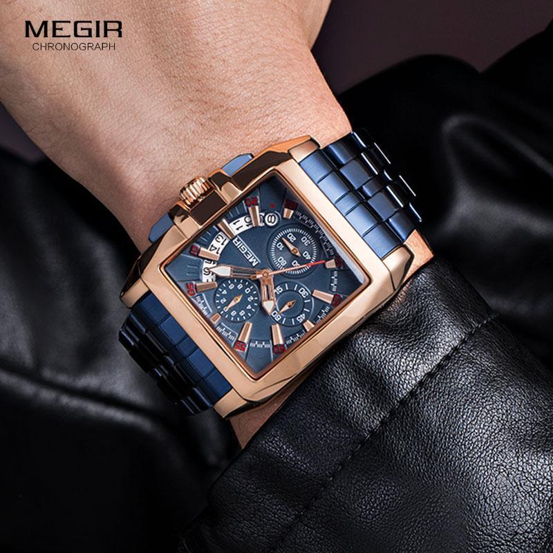 New Business Men's Watches Analog Waterproof Luminous Quartz Men Stylish Wrist Watch