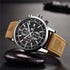 New Top Luxury Mens Watch Quartz Clock Waterproof Classic Automatic Chronograph Military Wrist Watches for Men