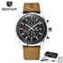 New Top Luxury Mens Watch Quartz Clock Waterproof Classic Automatic Chronograph Military Wrist Watches for Men