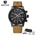 New Top Luxury Mens Watch Quartz Clock Waterproof Classic Automatic Chronograph Military Wrist Watches for Men