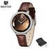 New Fashion Women's Watches Casual Sport Leather Strap Waterproof Analog Quartz Watch