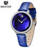 New Fashion Women's Watches Casual Sport Leather Strap Waterproof Analog Quartz Watch