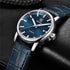 Classic New Sport Watch Top Luxury Automatic Mechanical Male Watches Water Resistent Genuine Leather Casual Men Wristwatch