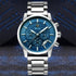 Sport Business Chronograph Steel Men Watches Top Luxury Quartz Male Analog Fashion Watchwrist