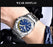 Luxury Stainless Steel Quartz Watch Men Military Watch Causal Fashion Excellent Wristwatch