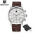 Luxury Men's Business Watches Fashion Watch Waterproof For Men's Casual Sport Leather Strap