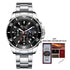 2021 New Men's Elegant Watch Waterproof And Scratch Resistant Stylish Stainless Steel Durable Wrist Watch