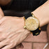 Men Luxury Gold Silicone Fashion Mens Watch Waterproof Military Quartz Casual Design Wristwatches