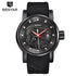 Men Luxury Gold Silicone Fashion Mens Watch Waterproof Military Quartz Casual Design Wristwatches