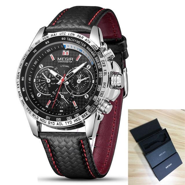 Classic Mens Fashion Quartz Watches Luxury Luminous Waterproof Men Wrist Watch Elegant Design For Men