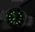 Luxury Round Business Men's Watches Fashion Waterproof Elegant Shine Stainless Steel Design Analog Luminous Men Wrist Watch